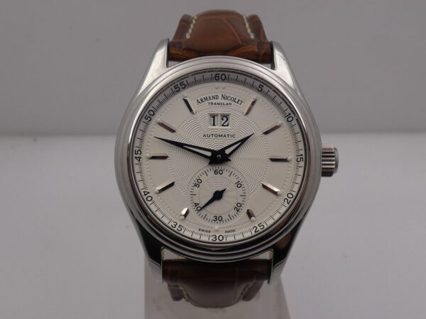 Armand Nicolet M02 Tramelan Big Date AN9146 NEW OLD STOCK With Box Automatico Oversize