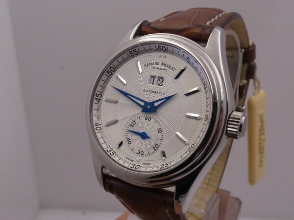 Armand Nicolet M02 Tramelan Big Date AN9146 NEW OLD STOCK With Box Automatico Oversize
