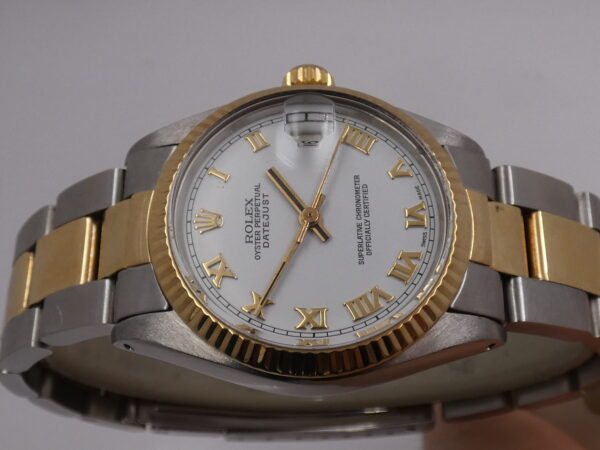 Rolex Datejust 31 6827 Mid-Size 18 Kt Gold & Steel ANNO 1982 Automatico