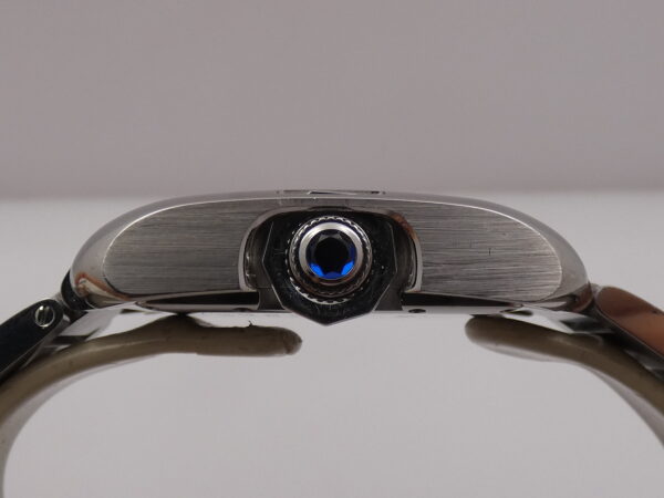 Cartier Tank Anglaise 3511 Automatico ACCIAIO With Bracelet ANNI 2000