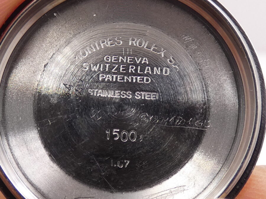 Rolex Oyster Perpetual Date 1500 Automatico Acciaio ANNO 1967 Serviced in Rolex With Bracelet - immagine 16