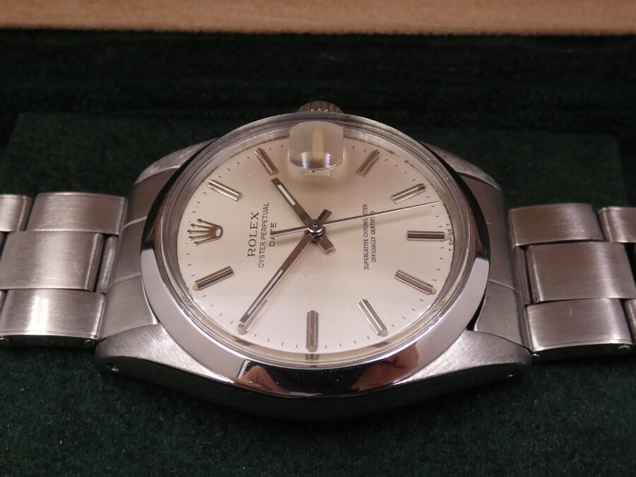 Rolex Oyster Perpetual Date 1500 Automatico Acciaio ANNO 1967 Serviced in Rolex With Bracelet - immagine 9