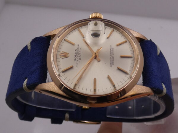 Oro Rosa 18 Kt Rare Oyster Perpetual Date 1500 Automatico Anno 1969