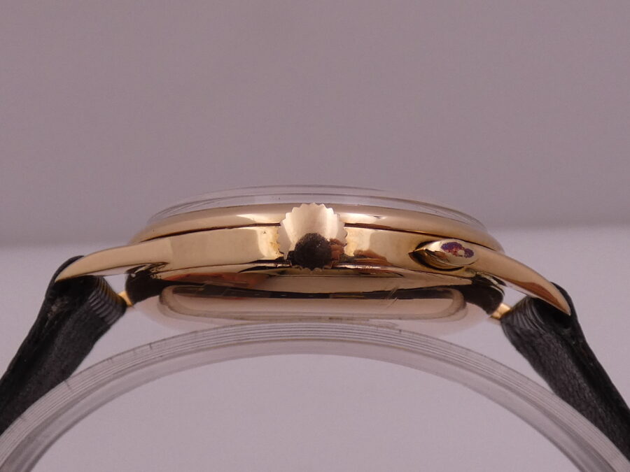 Longines Anno 1933 Monopulsante Cronografo Oversize 37mm 14Kt Rose Gold ORIGINAL DIAL Calibro 22GH - immagine 14