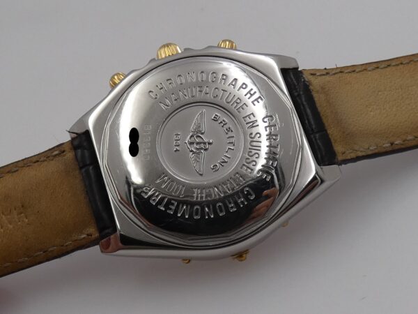 Breitling Chronomat Chronograph B13350 BOX&PAPERS 18Kt Gold&Steel Automatico Anno 2004