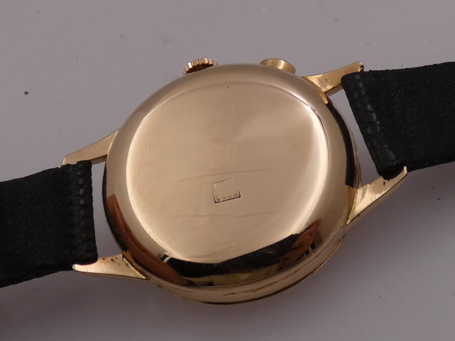 Longines Anno 1933 Monopulsante Cronografo Oversize 37mm 14Kt Rose Gold ORIGINAL DIAL Calibro 22GH - immagine 15