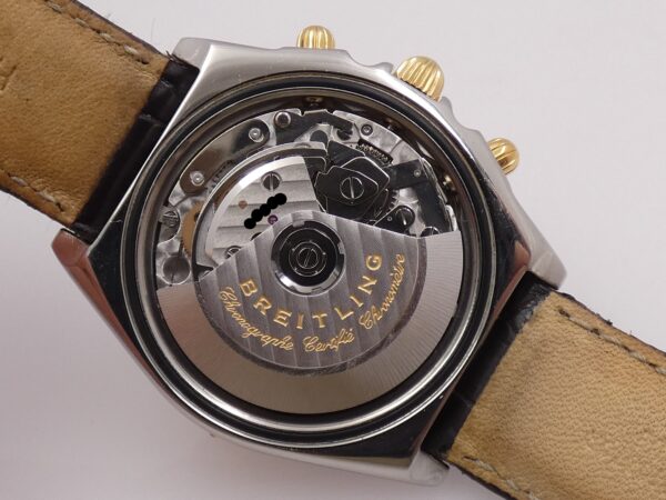 Breitling Chronomat Chronograph B13350 BOX&PAPERS 18Kt Gold&Steel Automatico Anno 2004