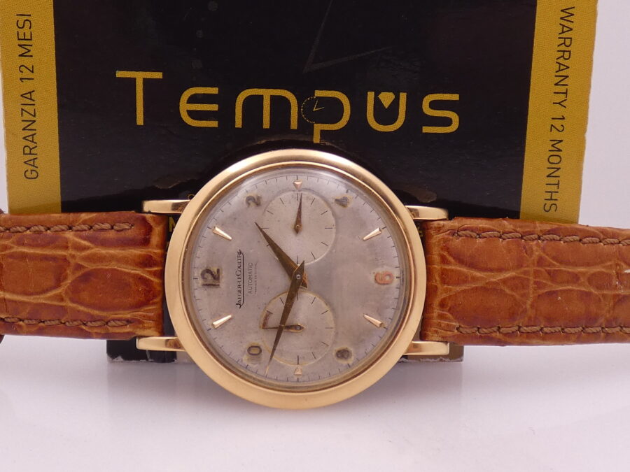 Jaeger-LeCoultre Futurematic Oro Rosa 18 Kt Power Reserve Automatic Bumper ANNI '50 Ref. E501 - immagine 2