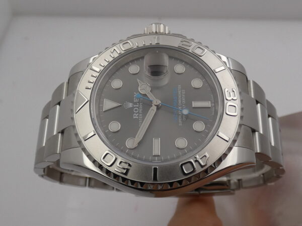 Rolex Yacht-Master 40 Rhodium 126622 LIKE NEW BOX&PAPERS Anno 2021 Acciaio Automatico