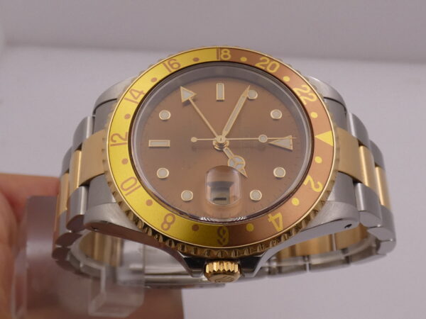 Rolex GMT-Master II 16713 Occhio di Tigre SEL 18Kt Gold & Steel ANNO 2002 Automatico