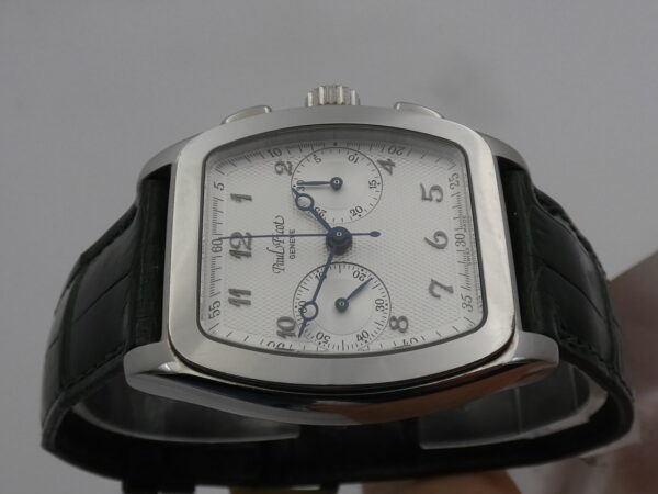 Paul Picot Firshire Chronograph Tonneau Honeycomb Dial Acciaio Manuale ANNI '2000