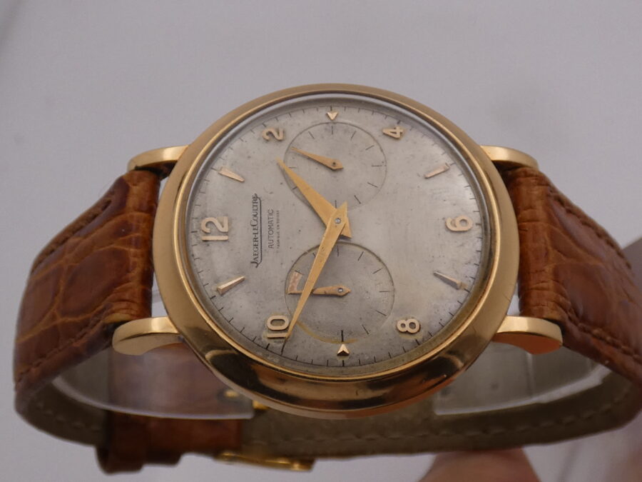 Jaeger-LeCoultre Futurematic Oro Rosa 18 Kt Power Reserve Automatic Bumper ANNI '50 Ref. E501