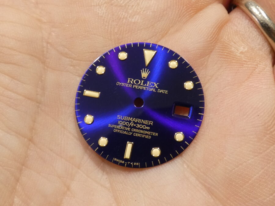 Rolex Dial Blue/Purple For Submariner Date 16803 - 16808 - 16613 - 16618 - immagine 10