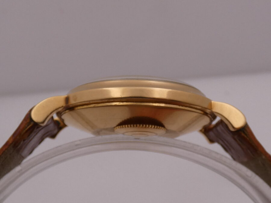 Jaeger-LeCoultre Futurematic Oro Rosa 18 Kt Power Reserve Automatic Bumper ANNI '50 Ref. E501 - immagine 11