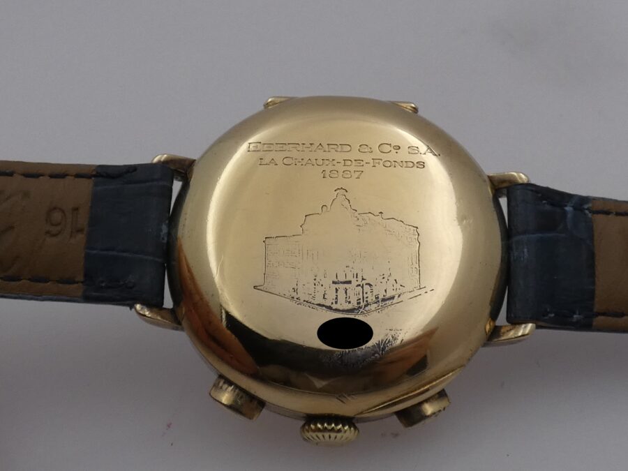 Eberhard & Co. Replica Chrono Porcelain Dial Vermeil 31008 With Box Silver 925 18Kt G.F. Manuale - immagine 12