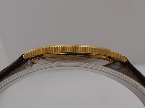 Baume & Mercier Classima Godron Oro 18 Kt New Old Stock BOX & PAPERS ANNI'90 Mai Indossato