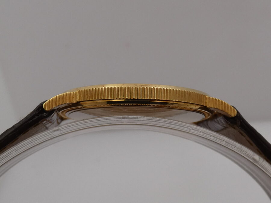 Baume & Mercier Classima Godron Oro 18 Kt New Old Stock BOX & PAPERS ANNI'90 Mai Indossato - immagine 14