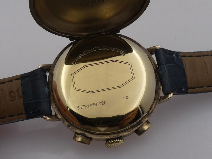 Eberhard & Co. Replica Chrono Porcelain Dial Vermeil 31008 With Box Silver 925 18Kt G.F. Manuale - immagine 14