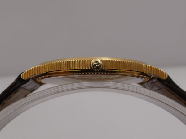 Baume & Mercier Classima Godron Oro 18 Kt New Old Stock BOX & PAPERS ANNI'90 Mai Indossato