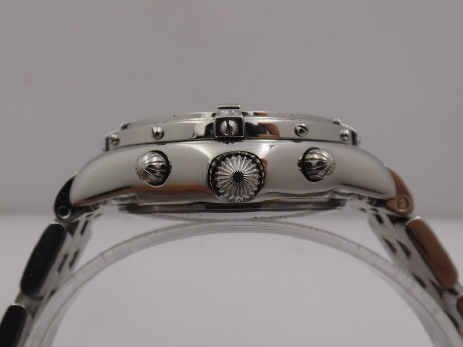Breitling Shadow Flyback Chronograph DIAMONDS BEZEL MOP DIAL Box & Papers Anno 2005 Automatico Acciaio - immagine 15