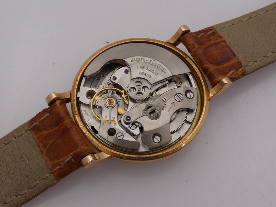 Jaeger-LeCoultre Futurematic Oro Rosa 18 Kt Power Reserve Automatic Bumper ANNI '50 Ref. E501 - immagine 15