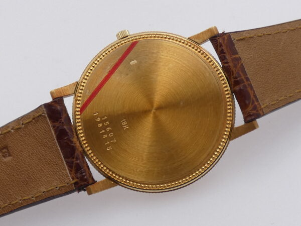 Baume & Mercier Classima Godron Oro 18 Kt New Old Stock BOX & PAPERS ANNI'90 Mai Indossato