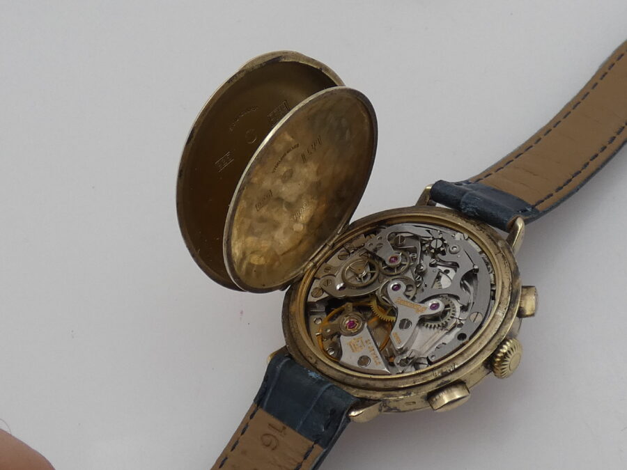 Eberhard & Co. Replica Chrono Porcelain Dial Vermeil 31008 With Box Silver 925 18Kt G.F. Manuale - immagine 16