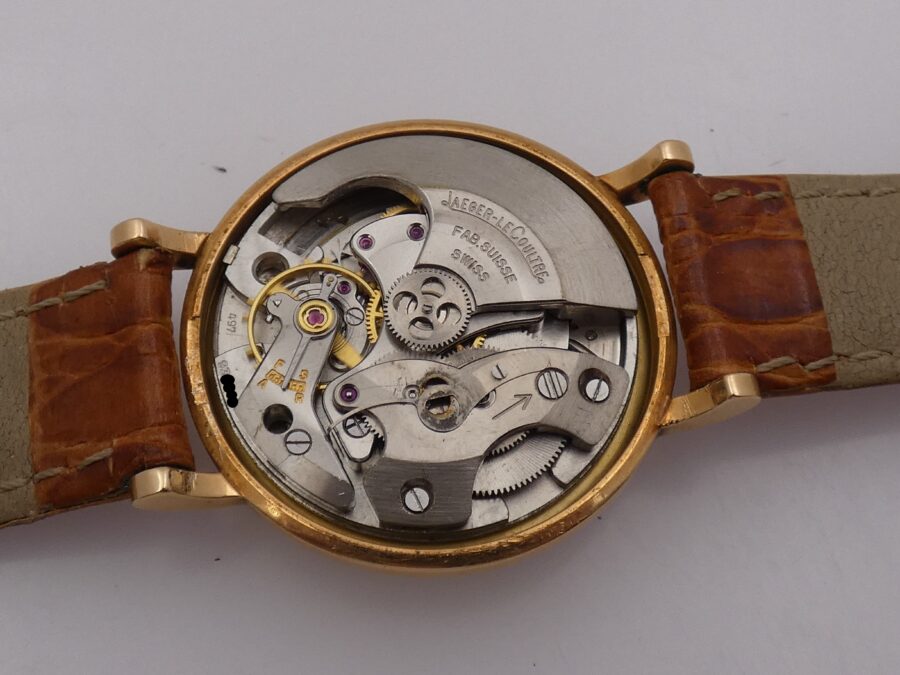 Jaeger-LeCoultre Futurematic Oro Rosa 18 Kt Power Reserve Automatic Bumper ANNI '50 Ref. E501 - immagine 16