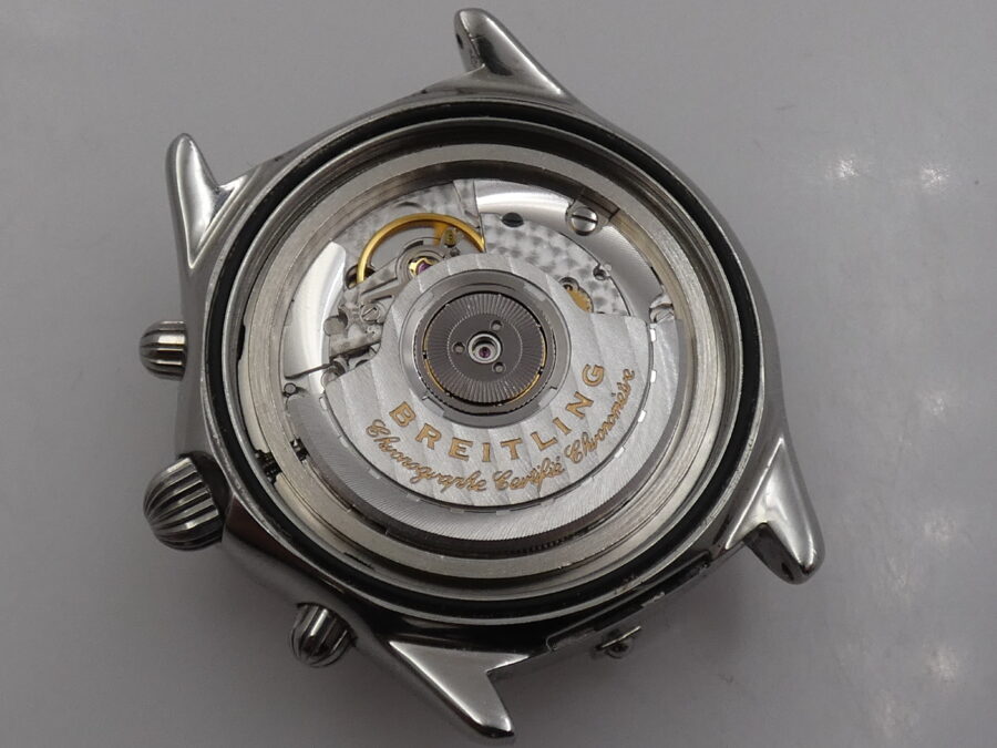 Breitling Shadow Flyback Chronograph DIAMONDS BEZEL MOP DIAL Box & Papers Anno 2005 Automatico Acciaio - immagine 17