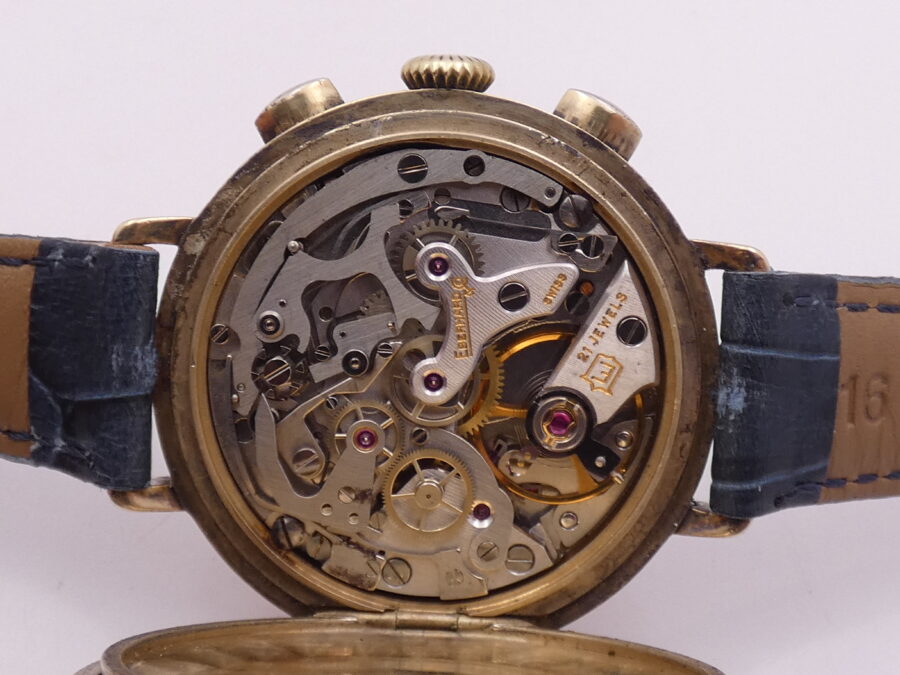 Eberhard & Co. Replica Chrono Porcelain Dial Vermeil 31008 With Box Silver 925 18Kt G.F. Manuale - immagine 17