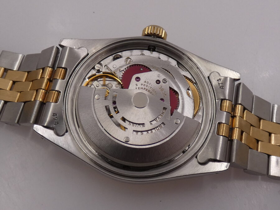 Rolex Oyster Perpetual Date15053 Steel & 18 Kt Gold WITH PAPERS Serviced in Rolex Year 1986 - immagine 17
