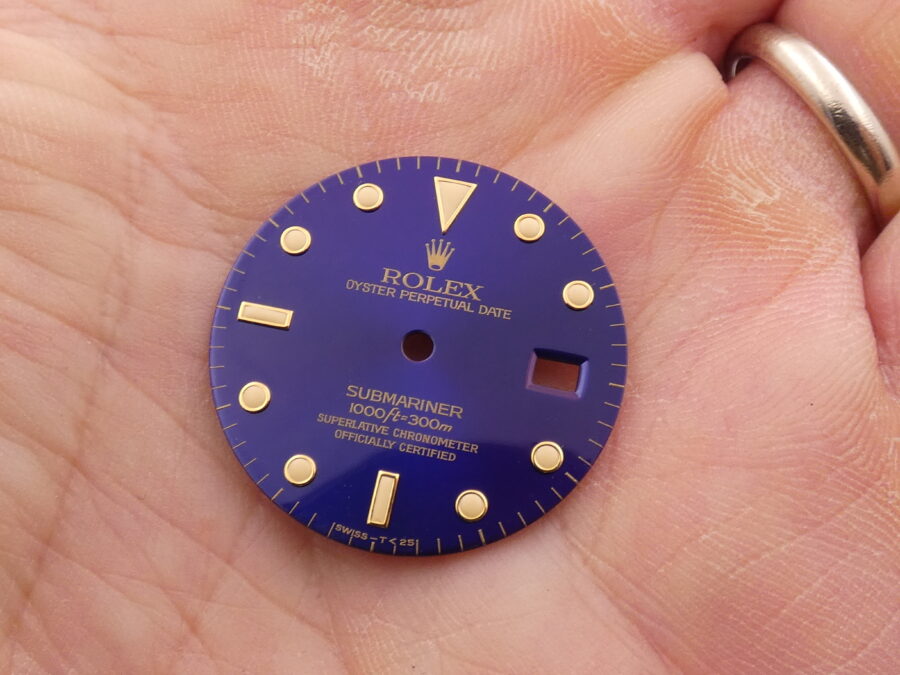 Rolex Dial Blue/Purple For Submariner Date 16803 - 16808 - 16613 - 16618 - immagine 2