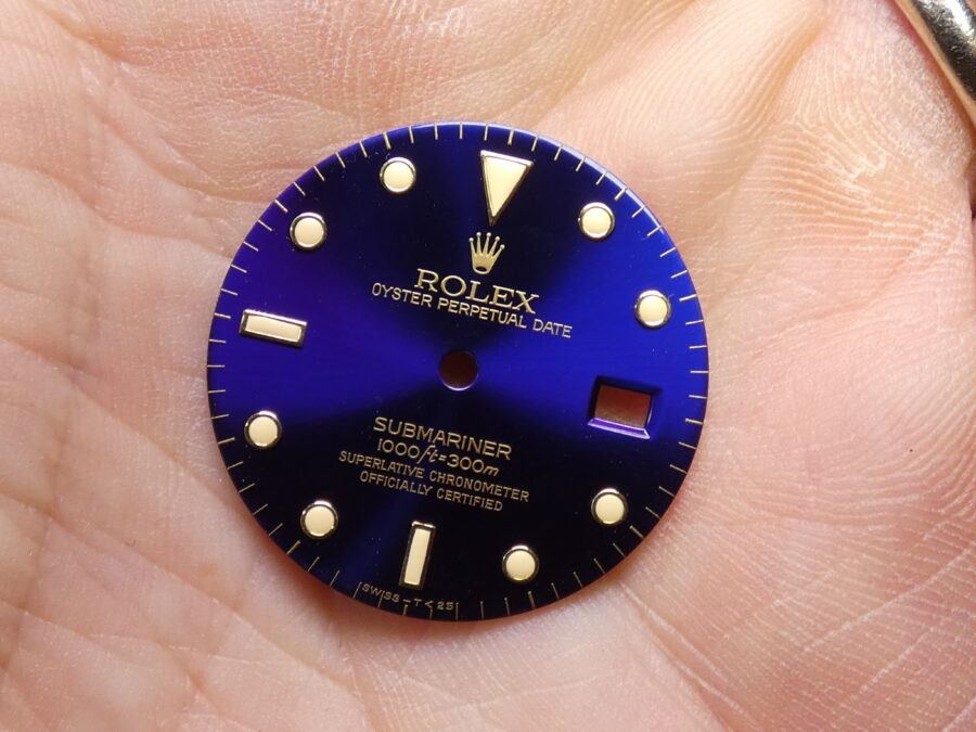 Rolex Dial Blue/Purple For Submariner Date 16803 - 16808 - 16613 - 16618 - immagine 3