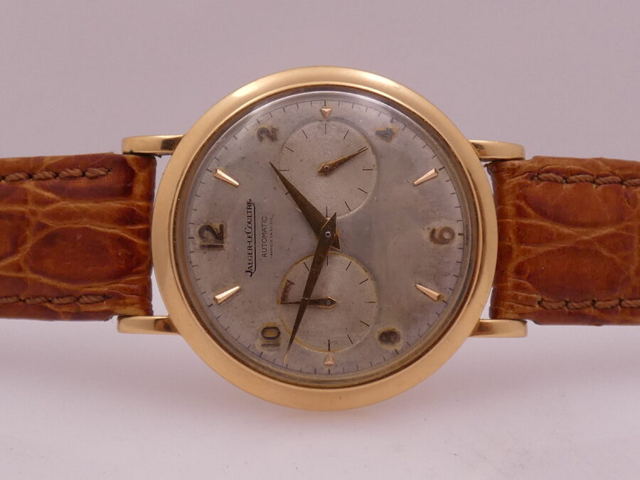 Jaeger-LeCoultre Futurematic Oro Rosa 18 Kt Power Reserve Automatic Bumper ANNI '50 Ref. E501 - immagine 4