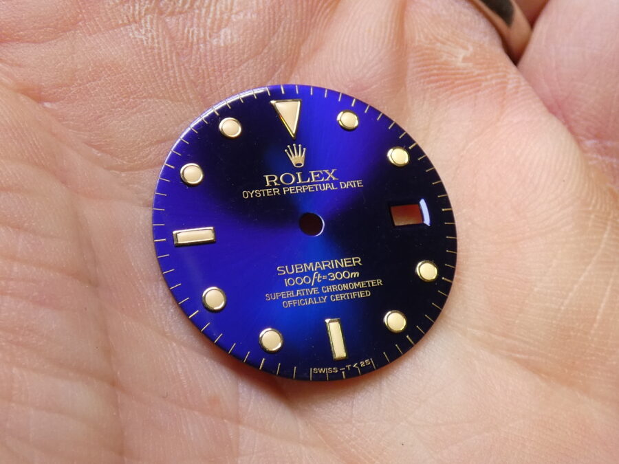 Rolex Dial Blue/Purple For Submariner Date 16803 - 16808 - 16613 - 16618 - immagine 4