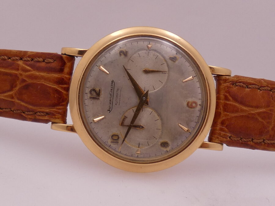Jaeger-LeCoultre Futurematic Oro Rosa 18 Kt Power Reserve Automatic Bumper ANNI '50 Ref. E501 - immagine 5