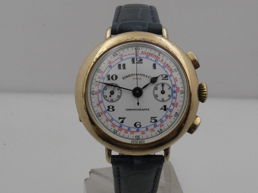 Eberhard & Co. Replica Chrono Porcelain Dial Vermeil 31008 With Box Silver 925 18Kt G.F. Manuale - immagine 6