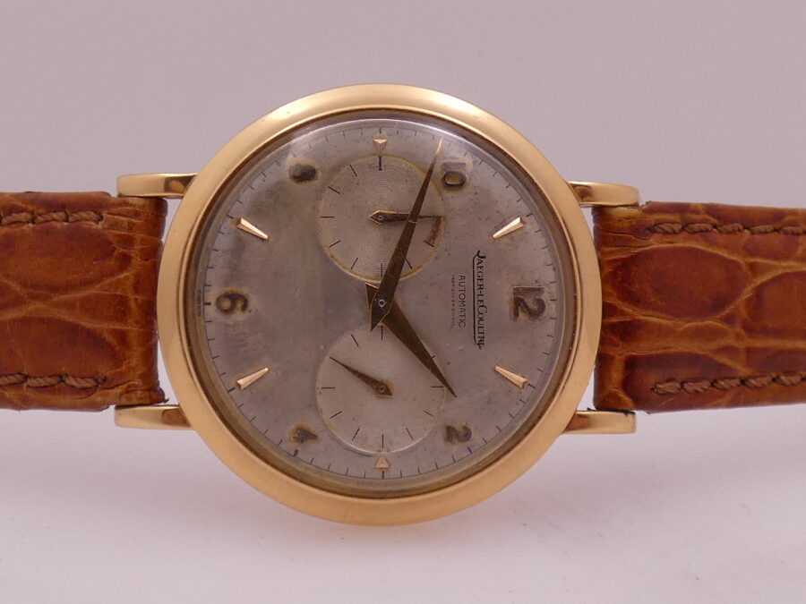Jaeger-LeCoultre Futurematic Oro Rosa 18 Kt Power Reserve Automatic Bumper ANNI '50 Ref. E501 - immagine 6