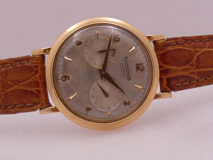 Jaeger-LeCoultre Futurematic Oro Rosa 18 Kt Power Reserve Automatic Bumper ANNI '50 Ref. E501 - immagine 7