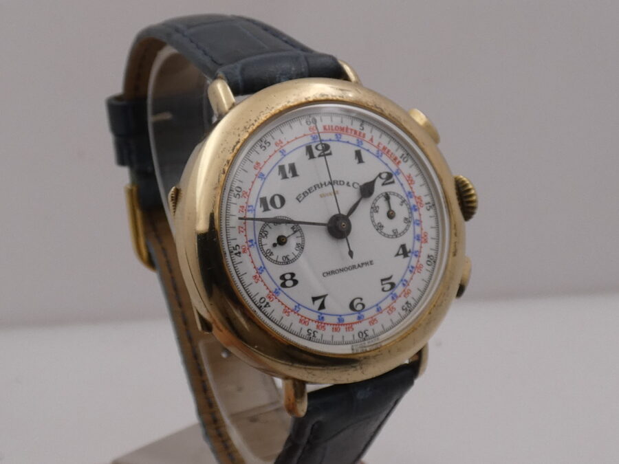 Eberhard & Co. Replica Chrono Porcelain Dial Vermeil 31008 With Box Silver 925 18Kt G.F. Manuale - immagine 8