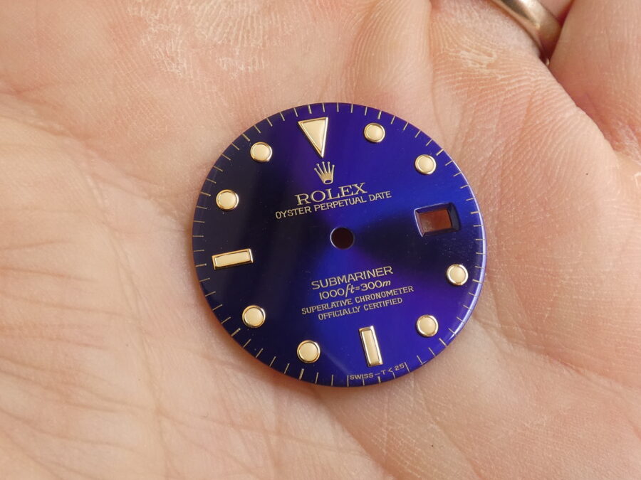 Rolex Dial Blue/Purple For Submariner Date 16803 - 16808 - 16613 - 16618 - immagine 7