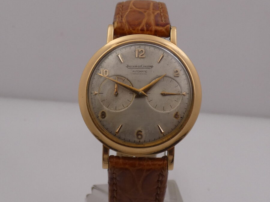 Jaeger-LeCoultre Futurematic Oro Rosa 18 Kt Power Reserve Automatic Bumper ANNI '50 Ref. E501 - immagine 8