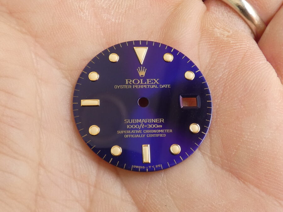 Rolex Dial Blue/Purple For Submariner Date 16803 - 16808 - 16613 - 16618 - immagine 8