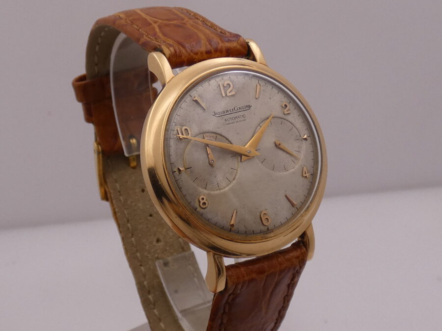 Jaeger-LeCoultre Futurematic Oro Rosa 18 Kt Power Reserve Automatic Bumper ANNI '50 Ref. E501 - immagine 10