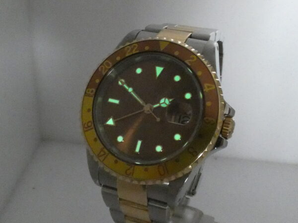 Rolex GMT-Master II 16713 Occhio di Tigre SEL 18Kt Gold & Steel ANNO 2002 Automatico