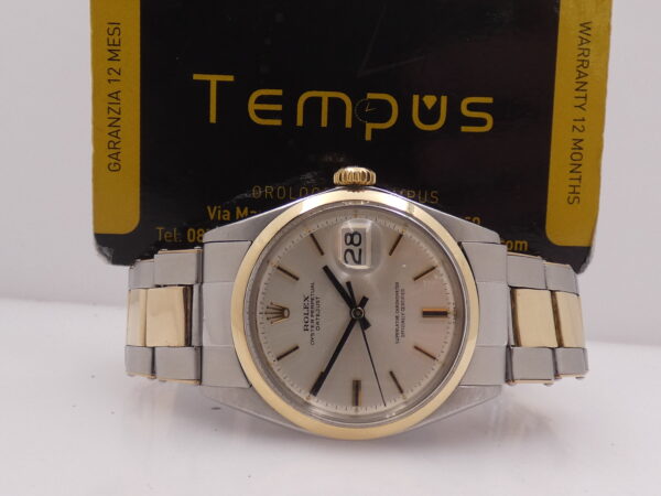 Rolex Datejust 36 1601 Steel & 9Kt Gold ANNO 1972 Rivet Bracelet Automatic Winding