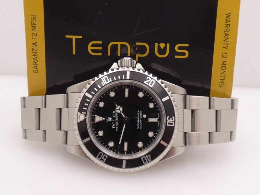 Rolex Submariner (No Date) 14060M BOX&PAPERS Garanzia Italia JUST SERVICED TOP Anno 2005 Acciaio - immagine 2