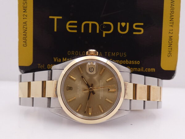 Rolex Datejust 31 Mid-Size 6827 N.O.S. Acciaio&Oro 18Kt BOX&PAPERS ITALIA Anno 1978 Automatico