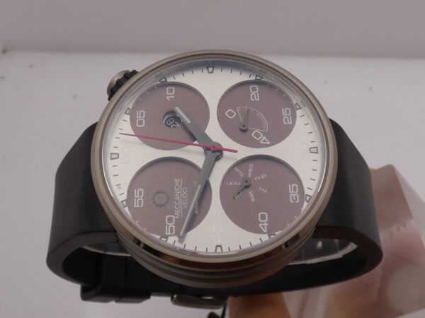 Baume & Mercier Capeland Cronografo NEW Box Papers & Stickers Automatico With Bracelet Acciaio Anno 2002