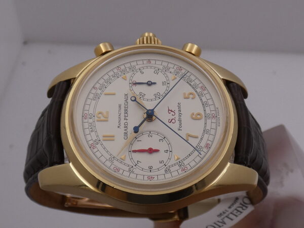 Cartier Gold Mantel Tank Vermeil TRIDOR DIAL N.O.S. BOX&PAPERS 590004 Silver 925 18Kt G.F.
